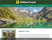 Tablet Screenshot of milfordtrack.net